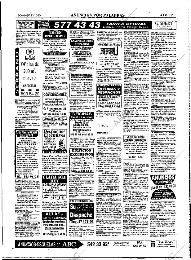 ABC MADRID 15-10-1995 página 115