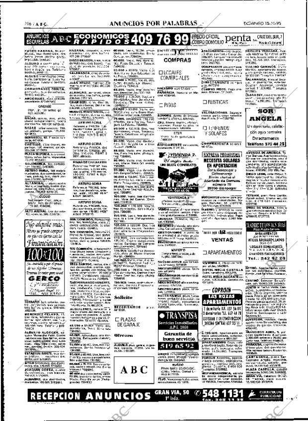 ABC MADRID 15-10-1995 página 116