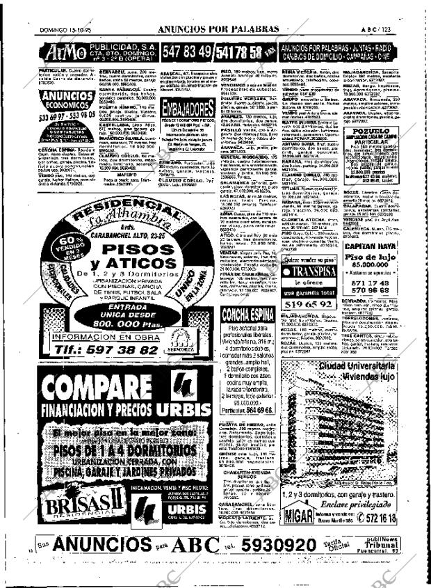 ABC MADRID 15-10-1995 página 123