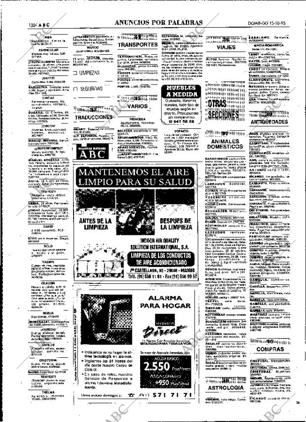 ABC MADRID 15-10-1995 página 138