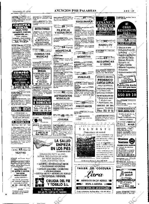 ABC MADRID 15-10-1995 página 139