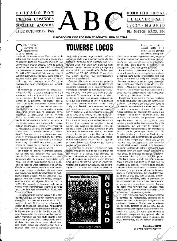 ABC MADRID 15-10-1995 página 3