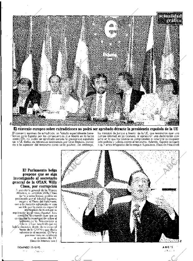 ABC MADRID 15-10-1995 página 5