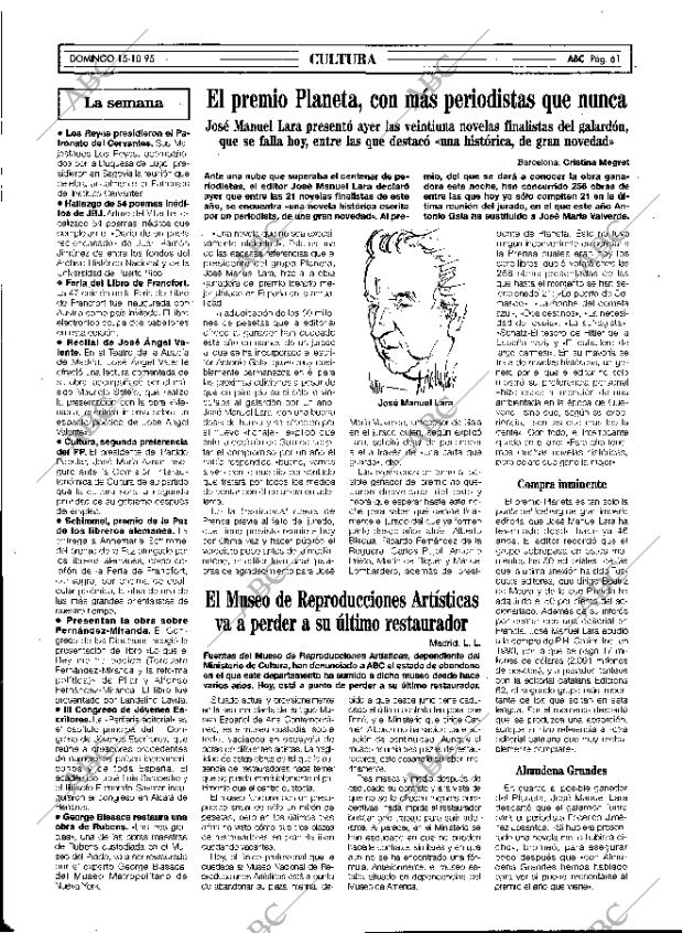 ABC MADRID 15-10-1995 página 61