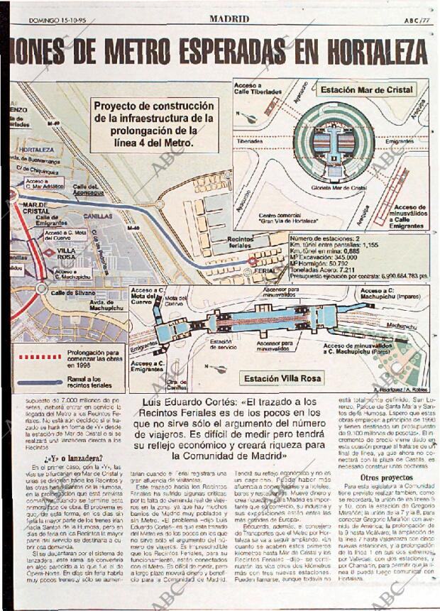 ABC MADRID 15-10-1995 página 77
