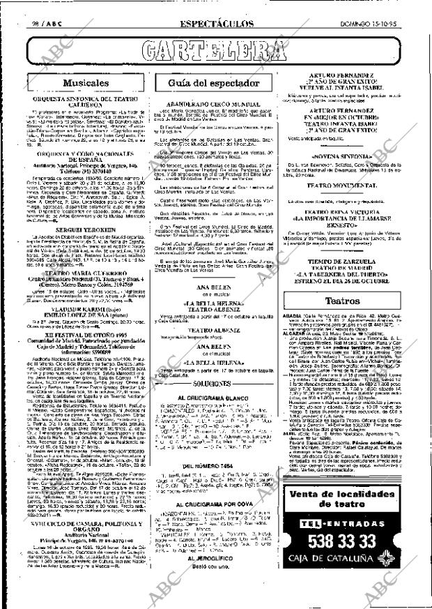 ABC MADRID 15-10-1995 página 98