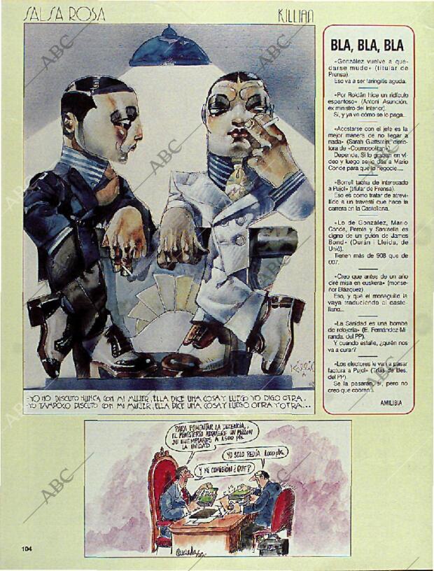 BLANCO Y NEGRO MADRID 15-10-1995 página 104