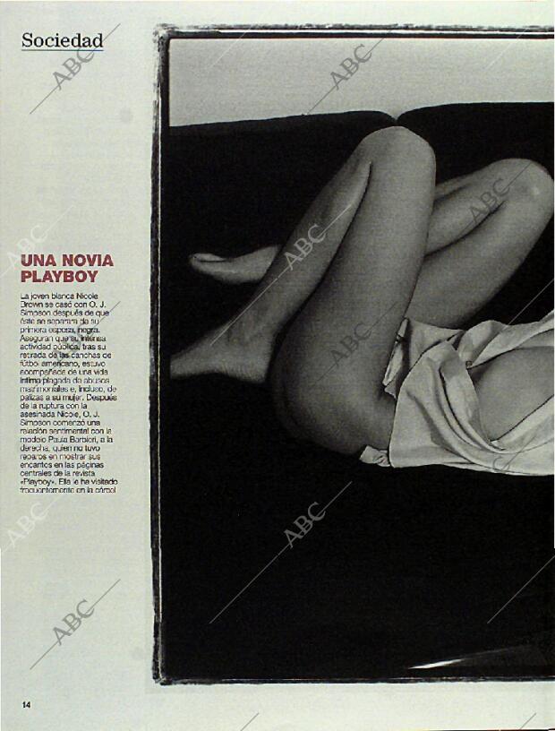 BLANCO Y NEGRO MADRID 15-10-1995 página 14