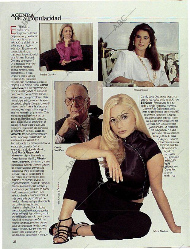 BLANCO Y NEGRO MADRID 15-10-1995 página 22
