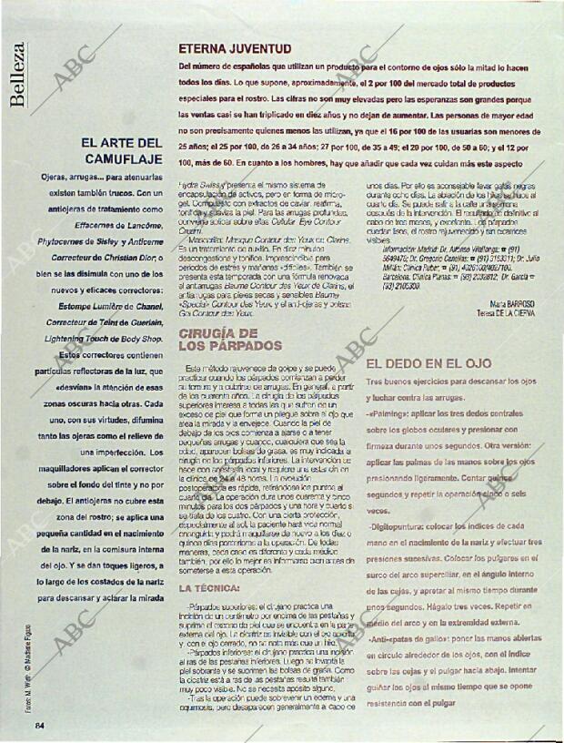 BLANCO Y NEGRO MADRID 15-10-1995 página 84