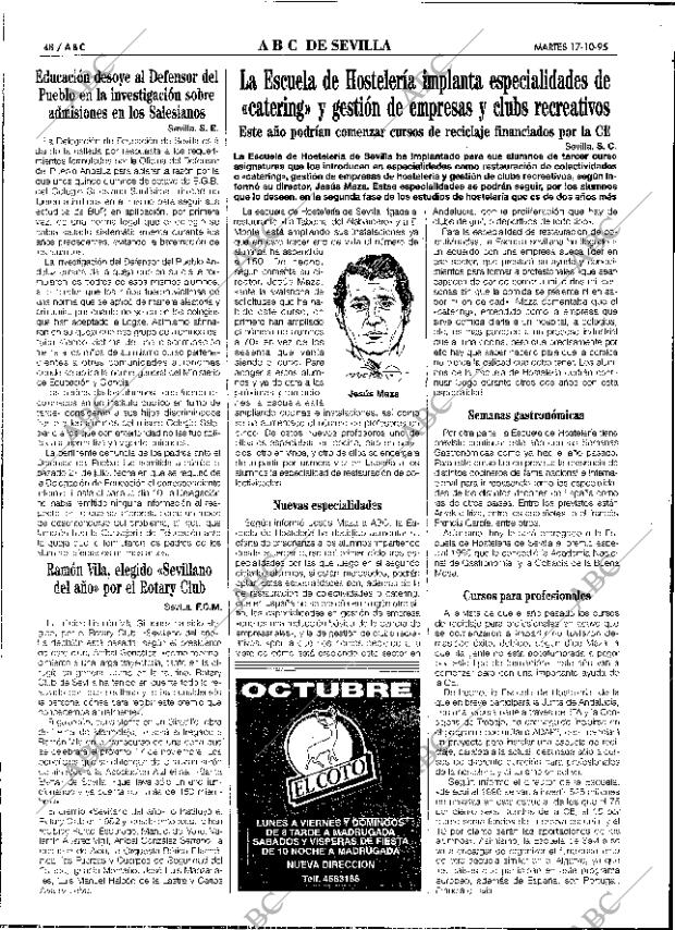 ABC SEVILLA 17-10-1995 página 48