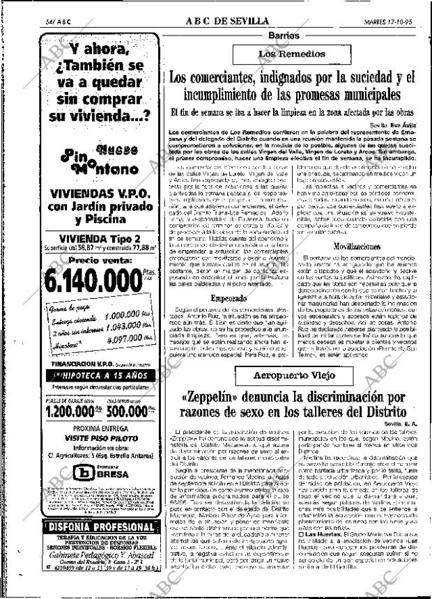 ABC SEVILLA 17-10-1995 página 54