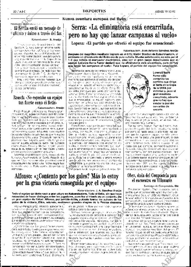 ABC SEVILLA 19-10-1995 página 80