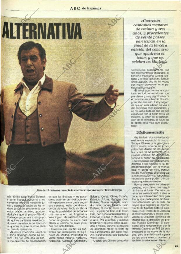 CULTURAL MADRID 20-10-1995 página 45