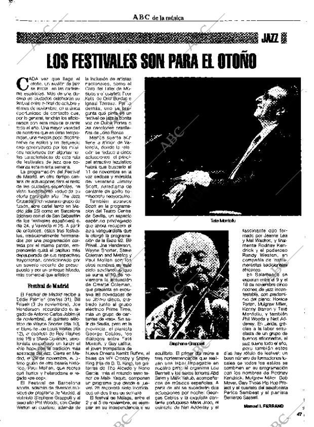 CULTURAL MADRID 20-10-1995 página 47