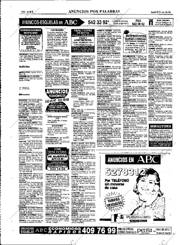 ABC MADRID 24-10-1995 página 104