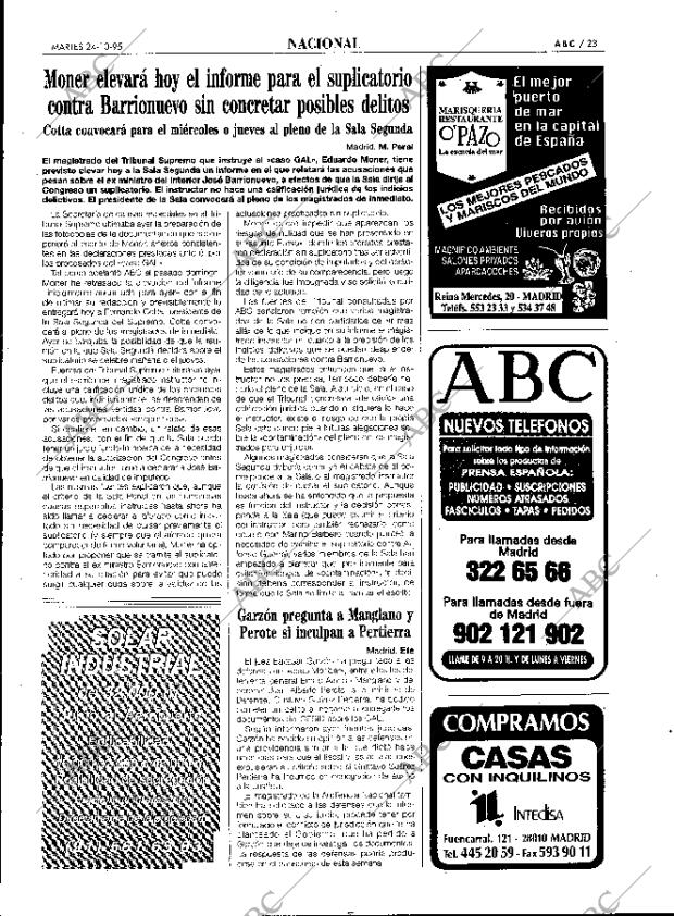 ABC MADRID 24-10-1995 página 23