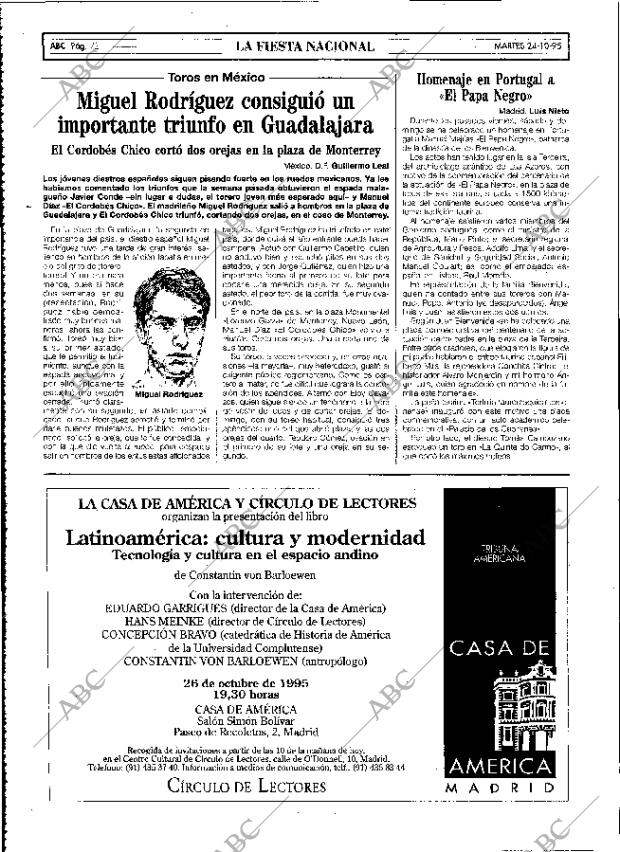 ABC MADRID 24-10-1995 página 72