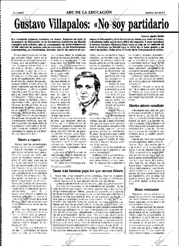 ABC MADRID 24-10-1995 página 76