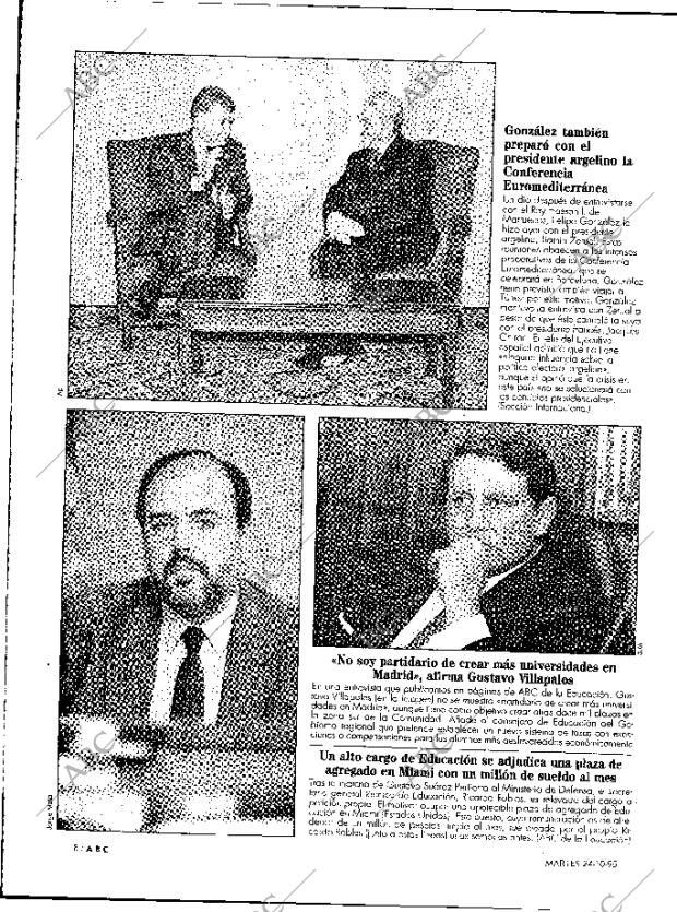 ABC MADRID 24-10-1995 página 8