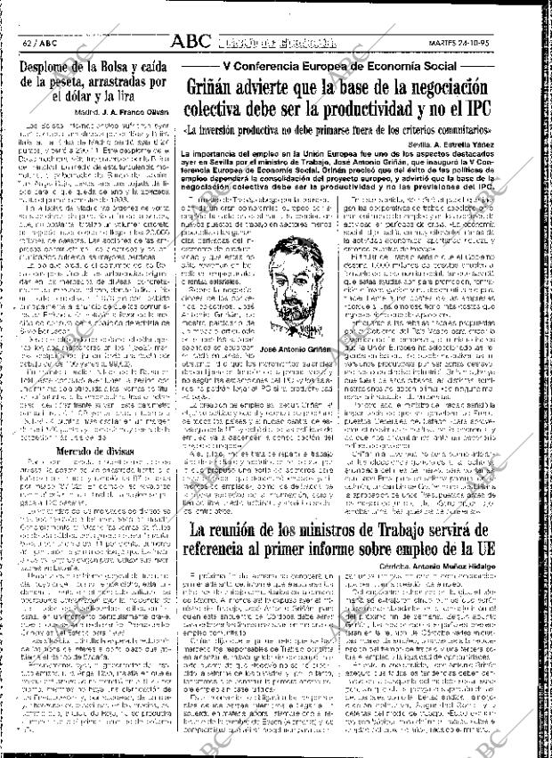 ABC SEVILLA 24-10-1995 página 62