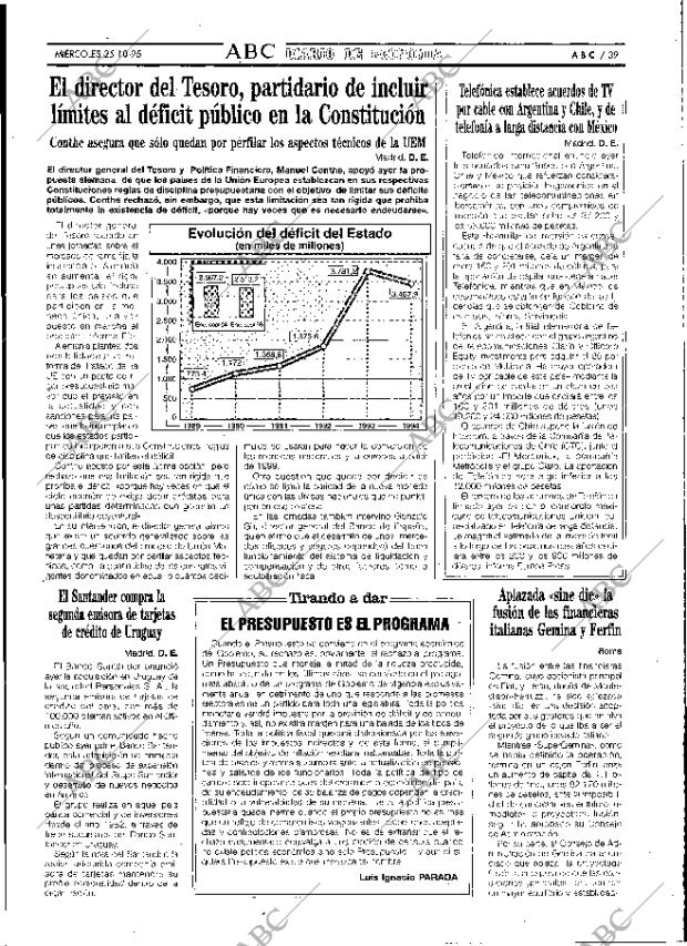 ABC MADRID 25-10-1995 página 39