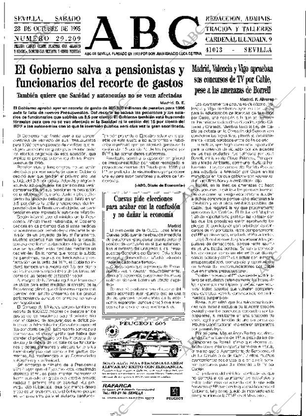 ABC SEVILLA 28-10-1995 página 17