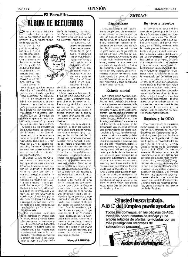 ABC SEVILLA 28-10-1995 página 20