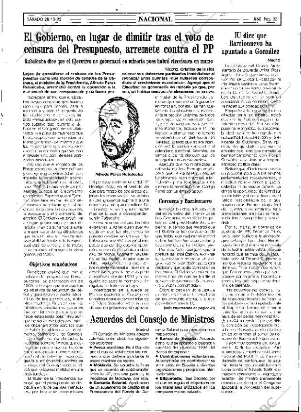 ABC SEVILLA 28-10-1995 página 23