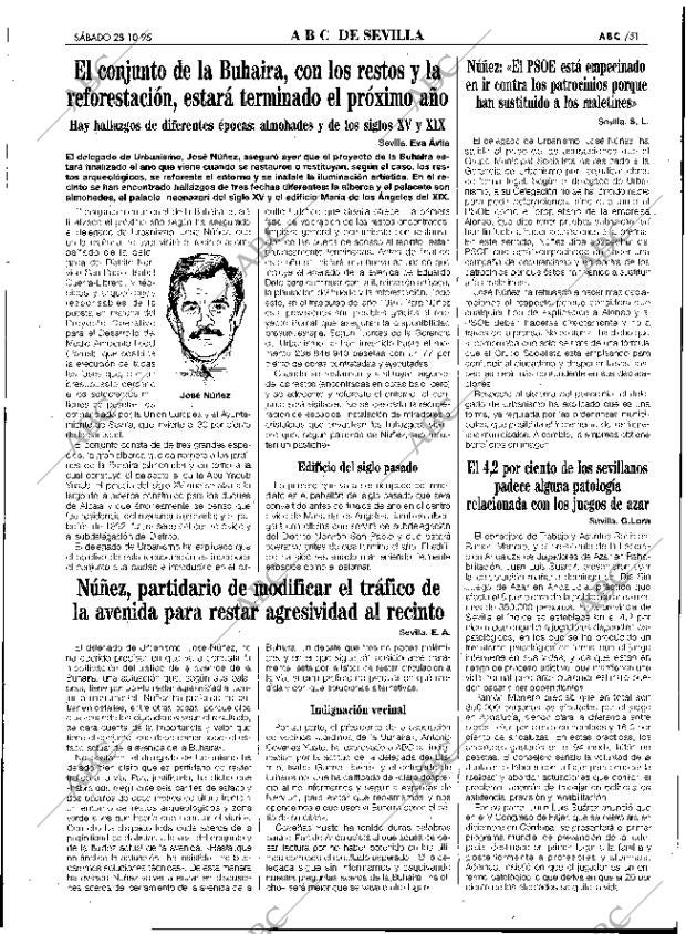 ABC SEVILLA 28-10-1995 página 51
