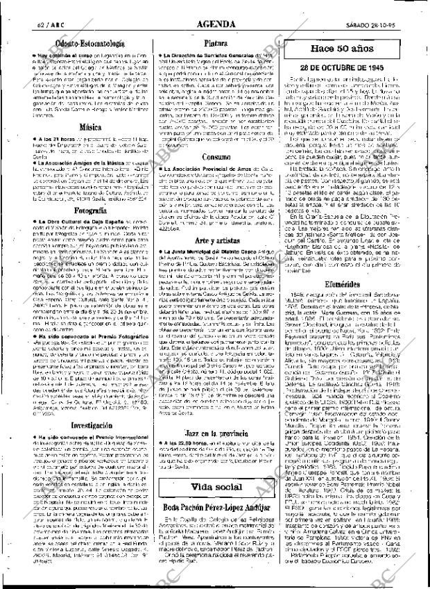 ABC SEVILLA 28-10-1995 página 62