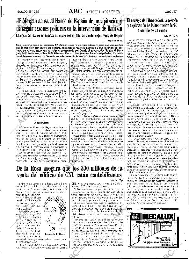 ABC SEVILLA 28-10-1995 página 67