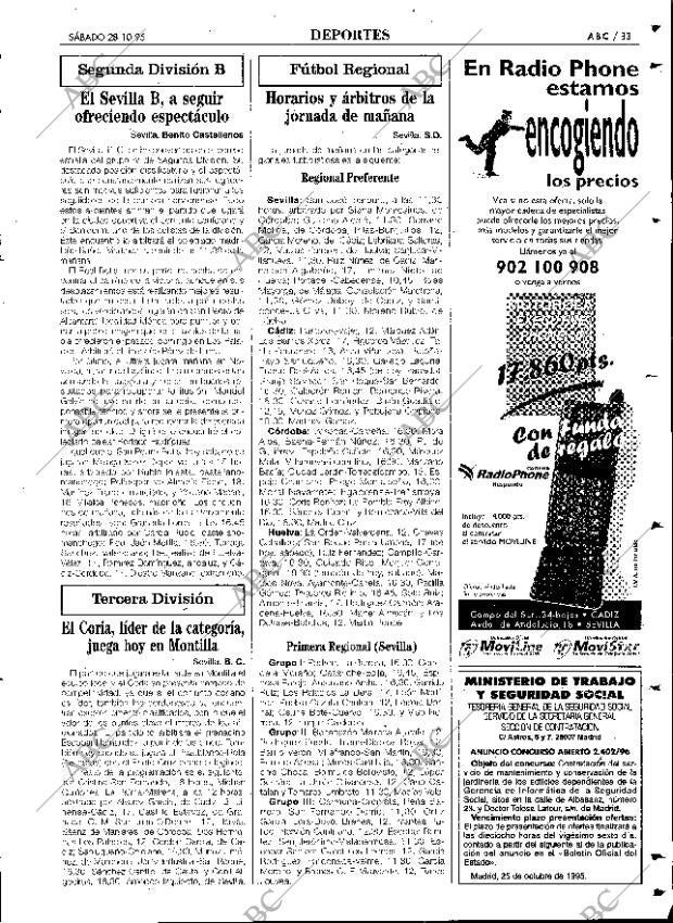 ABC SEVILLA 28-10-1995 página 83