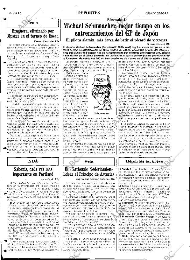 ABC SEVILLA 28-10-1995 página 84