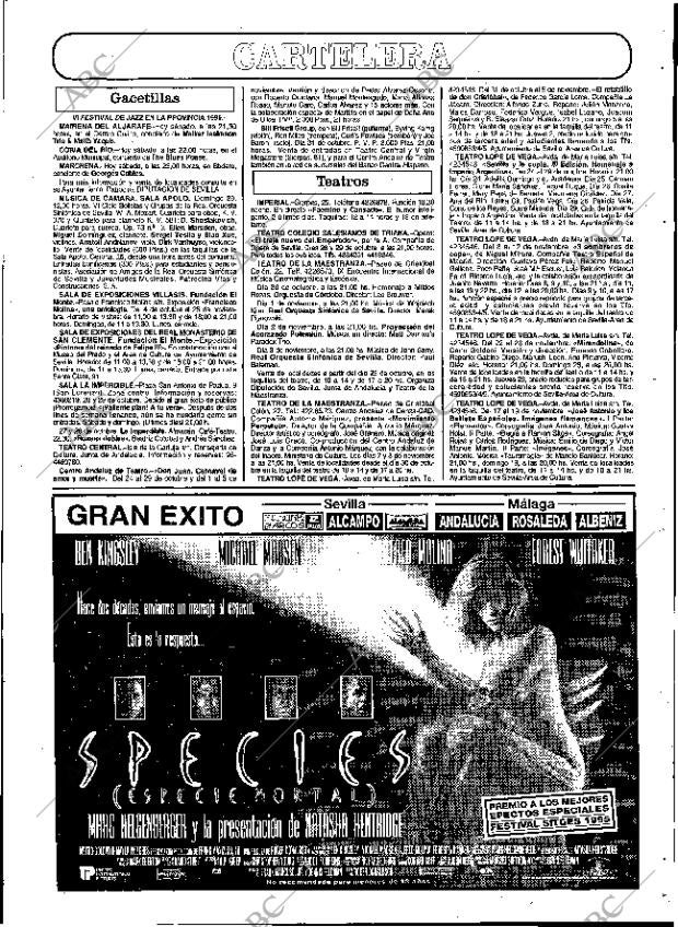 ABC SEVILLA 28-10-1995 página 91