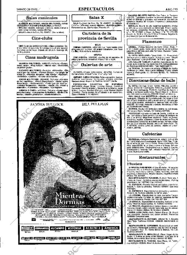ABC SEVILLA 28-10-1995 página 93