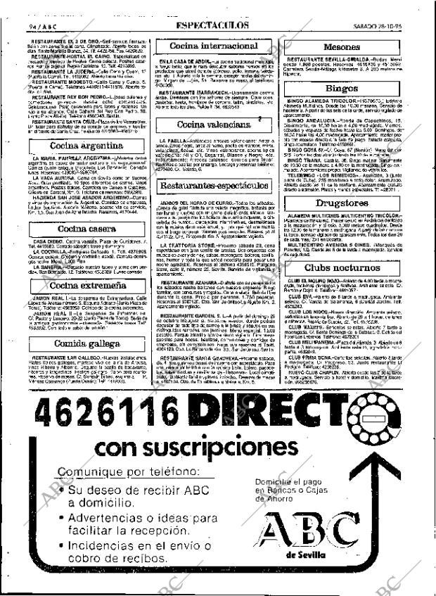 ABC SEVILLA 28-10-1995 página 94
