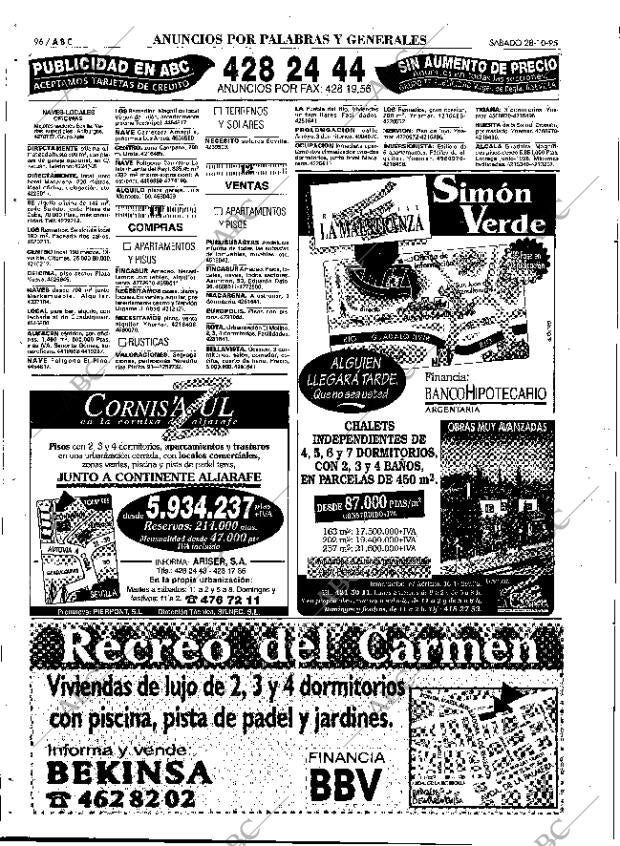 ABC SEVILLA 28-10-1995 página 96