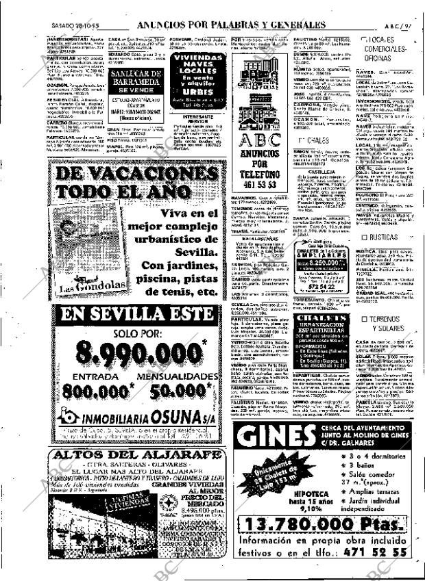 ABC SEVILLA 28-10-1995 página 97