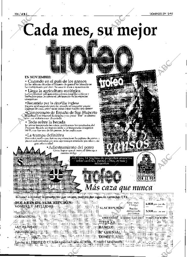 ABC SEVILLA 29-10-1995 página 106