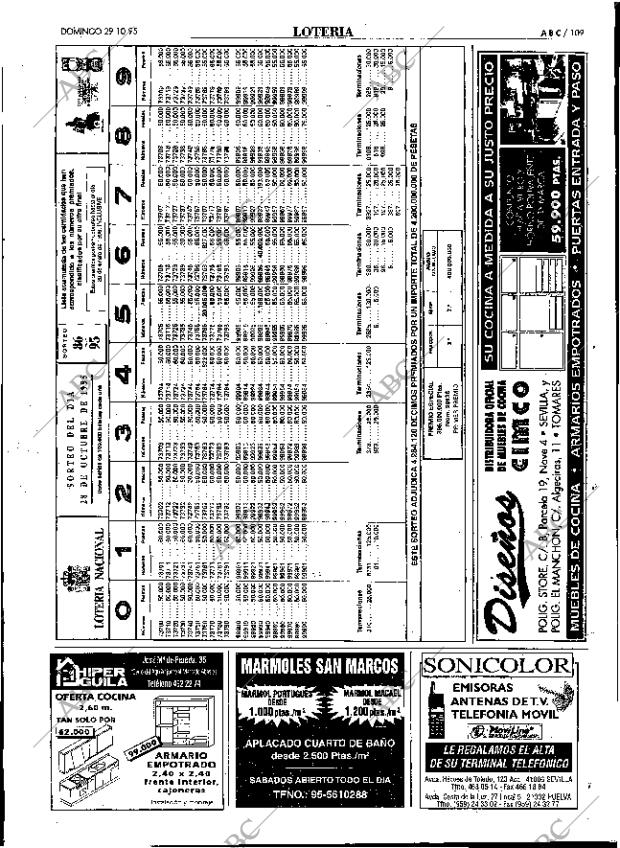 ABC SEVILLA 29-10-1995 página 109