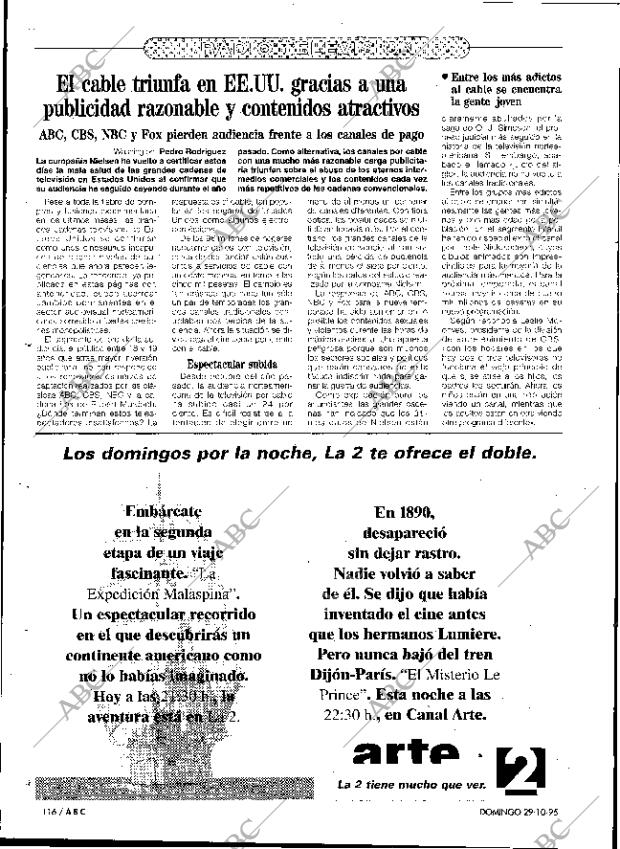 ABC SEVILLA 29-10-1995 página 116