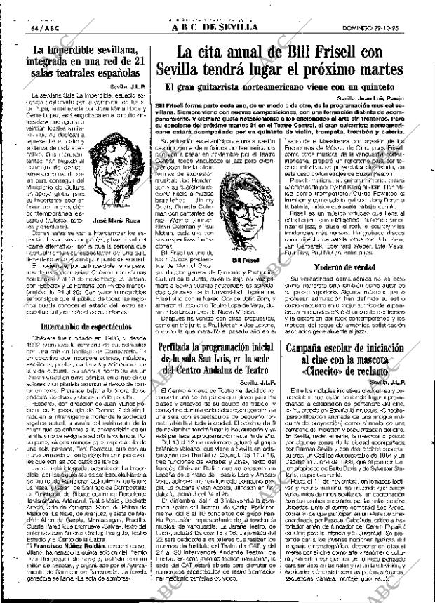 ABC SEVILLA 29-10-1995 página 64