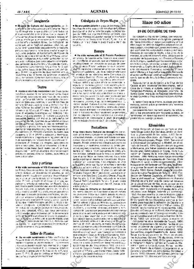 ABC SEVILLA 29-10-1995 página 68