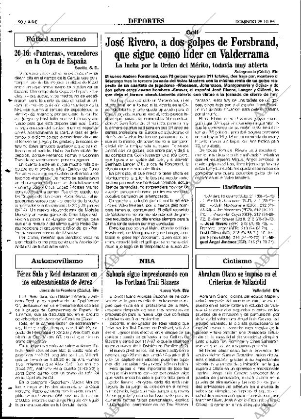 ABC SEVILLA 29-10-1995 página 90
