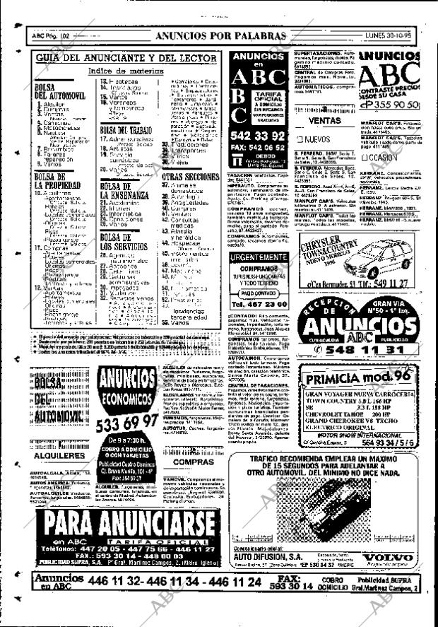 ABC MADRID 30-10-1995 página 102