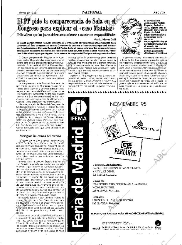 ABC MADRID 30-10-1995 página 23