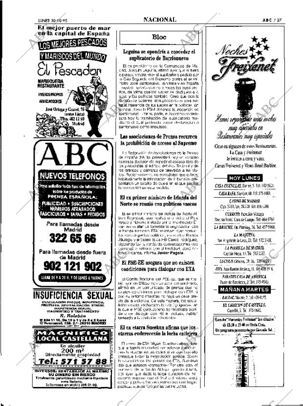 ABC MADRID 30-10-1995 página 27