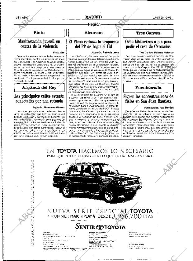 ABC MADRID 30-10-1995 página 58