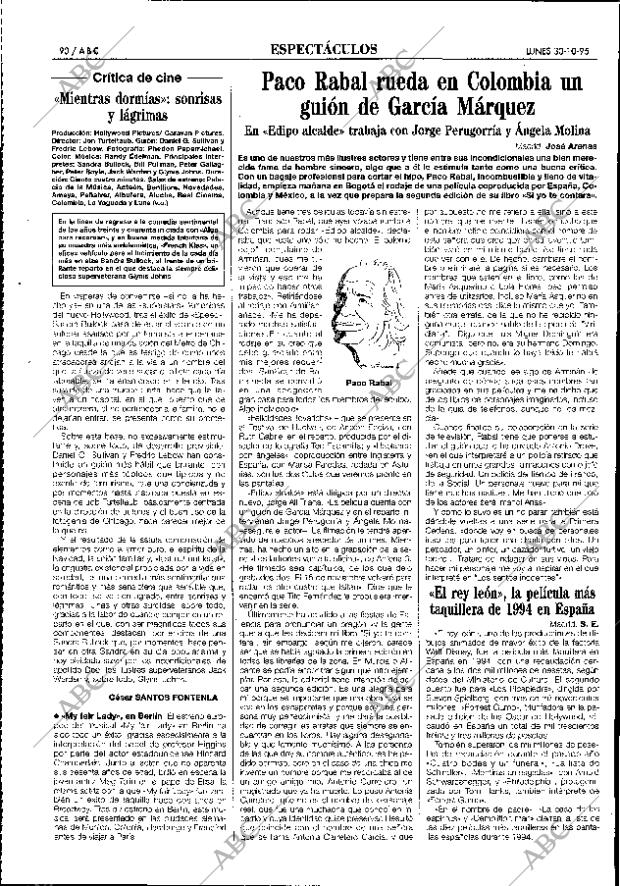 ABC MADRID 30-10-1995 página 90